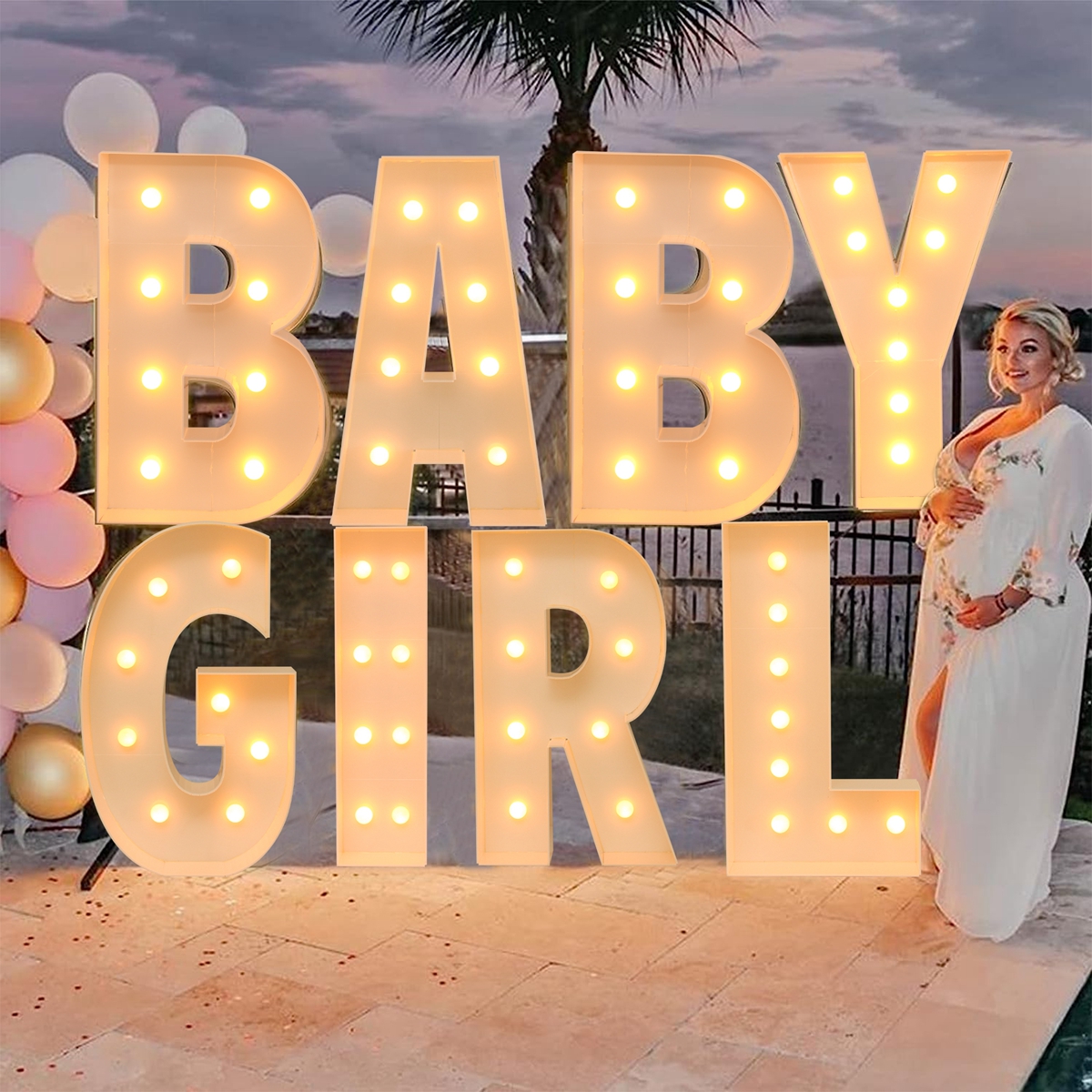 91.5CM Giant Letter Led Light  - огляд і ціна Led Balloon Light
