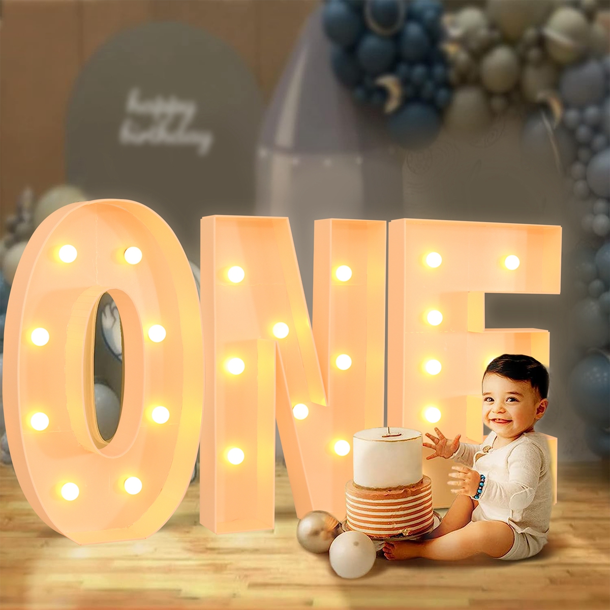 91.5CM Giant Letter Led Light  - огляд і ціна Led Balloon Light