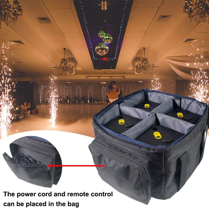 4PACK 350W Mini Cold Spark Mac - огляд і ціна Event Party Dj