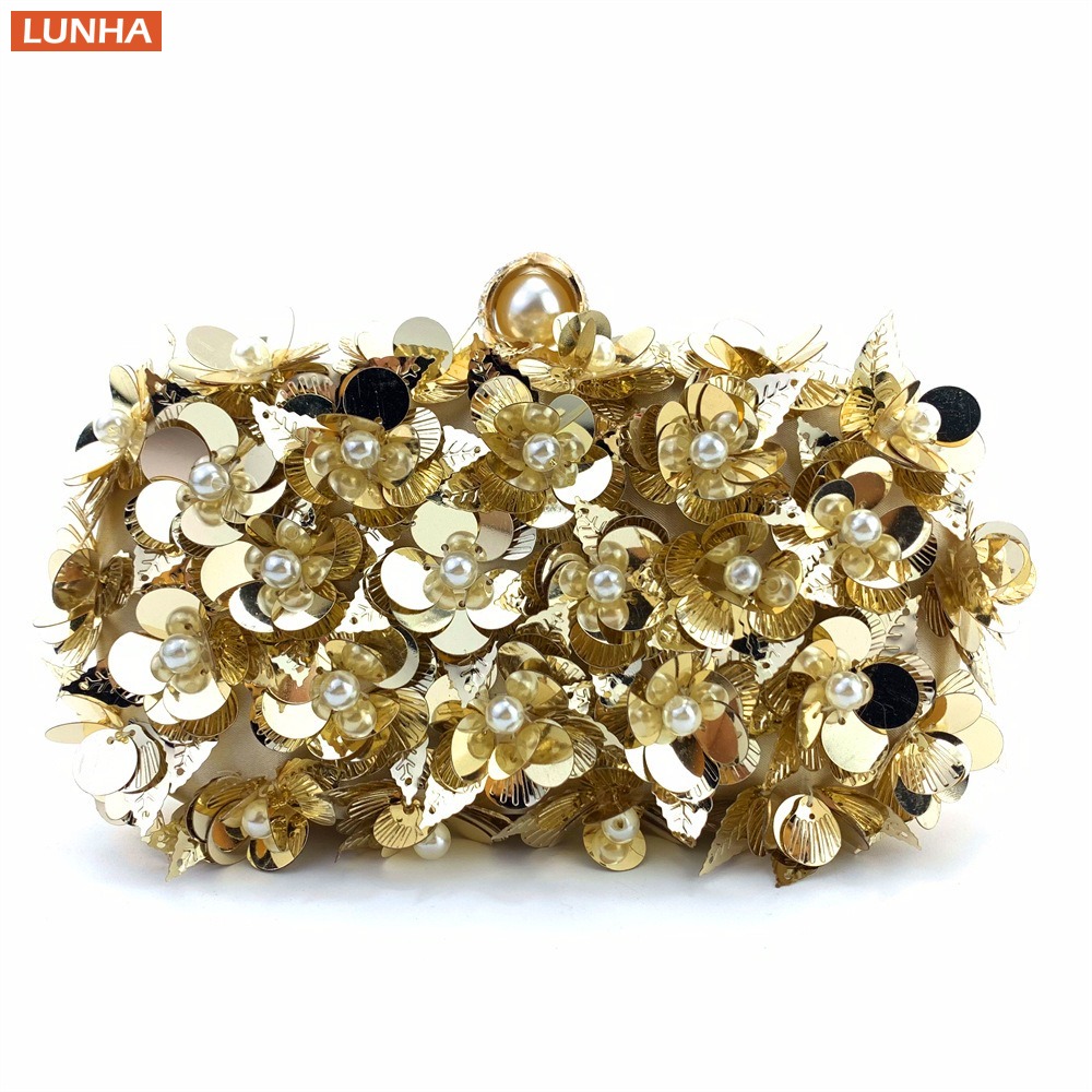Women's Luxury Pearl Clutch Bo - огляд і ціна Event Party Box