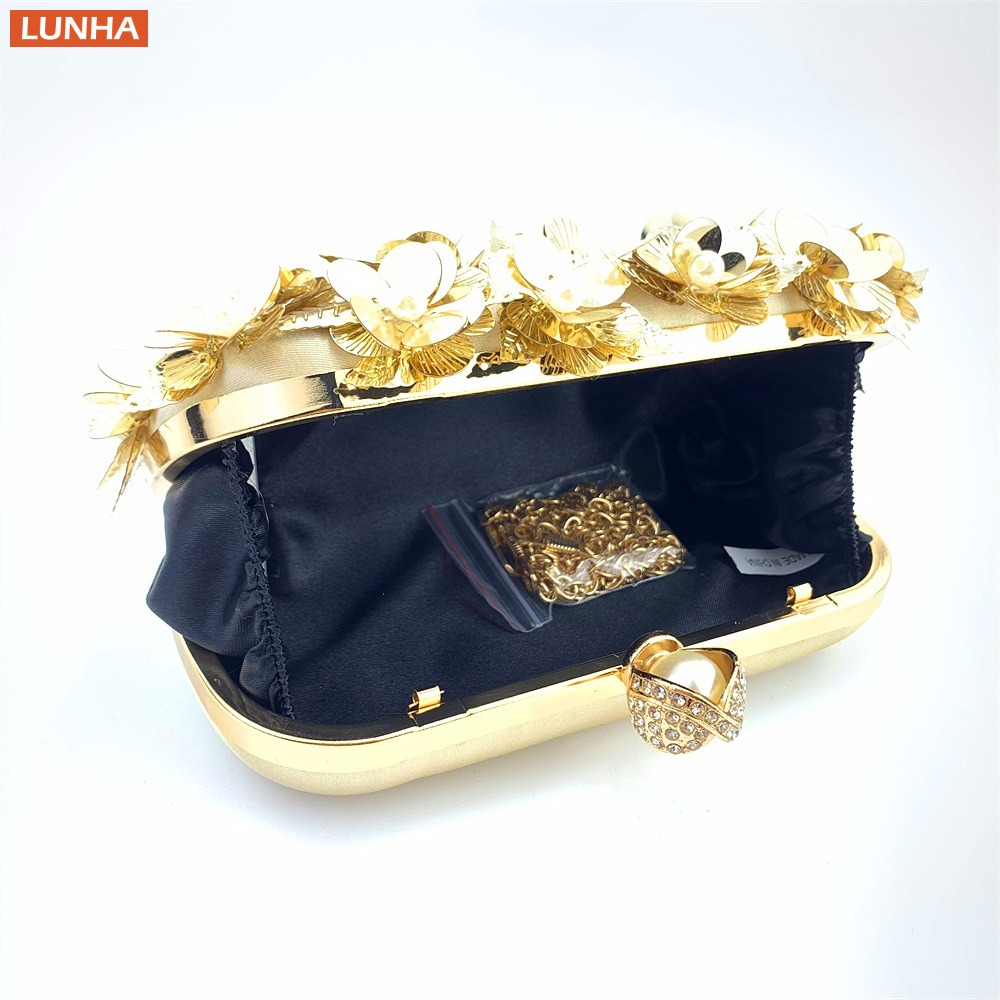 Women's Luxury Pearl Clutch Bo - огляд і ціна Event Party Box