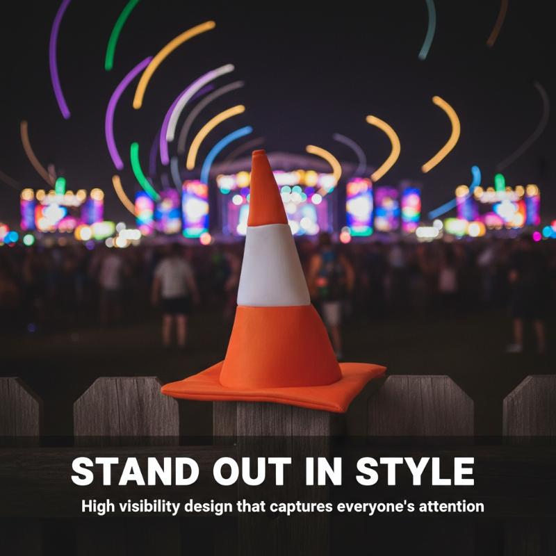 1 PCS Traffic Cone Hat Hallowe - огляд і ціна Party Hat Cone