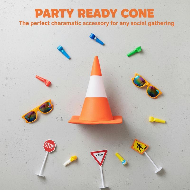 1 PCS Traffic Cone Hat Hallowe - огляд і ціна Party Hat Cone