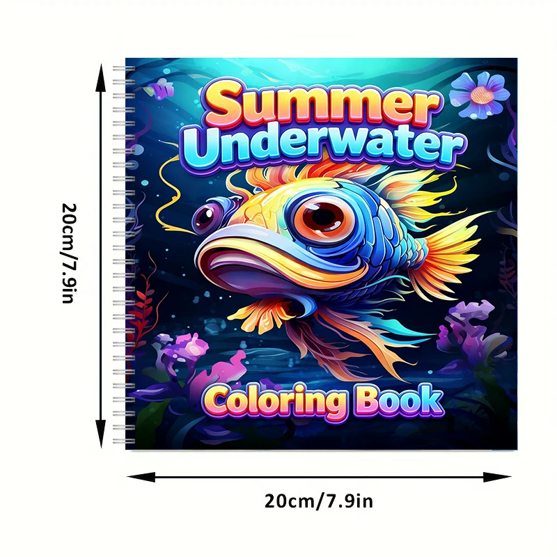 Summer Underwater Coloring Boo - огляд і ціна Event Supplies