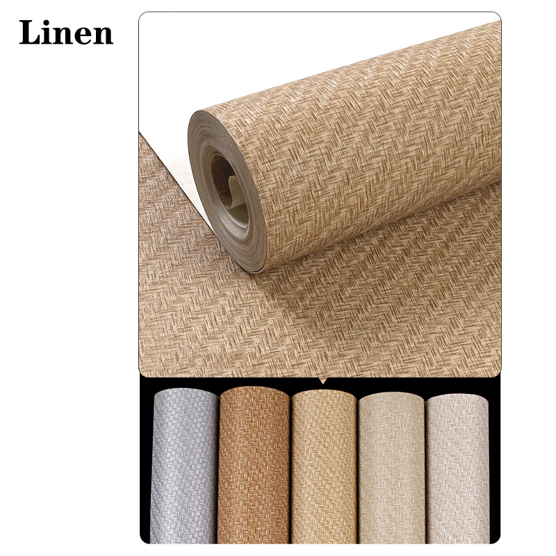 Linen Weave Wallpaper Non Self - огляд і ціна Paper Straw Color