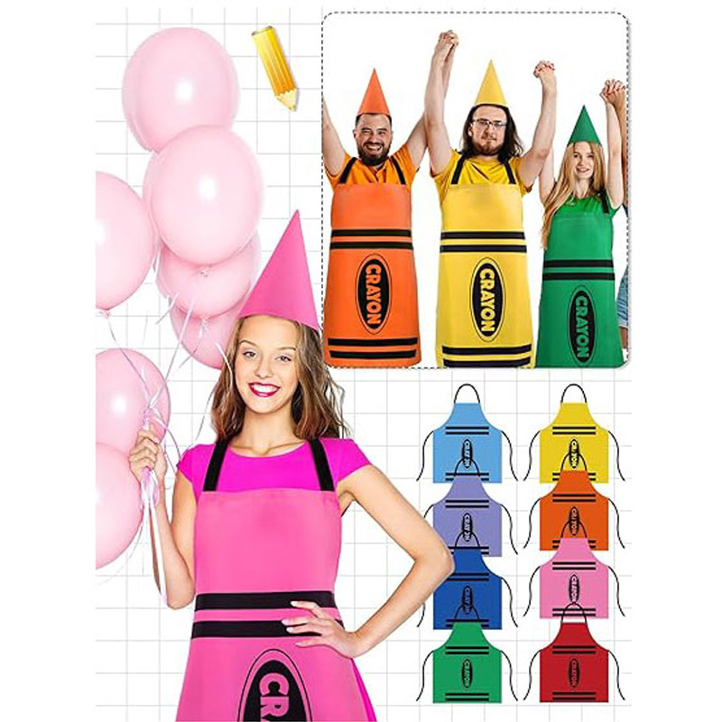 Colorful Crayon Themed Gnome S - огляд і ціна Party Hat Cone