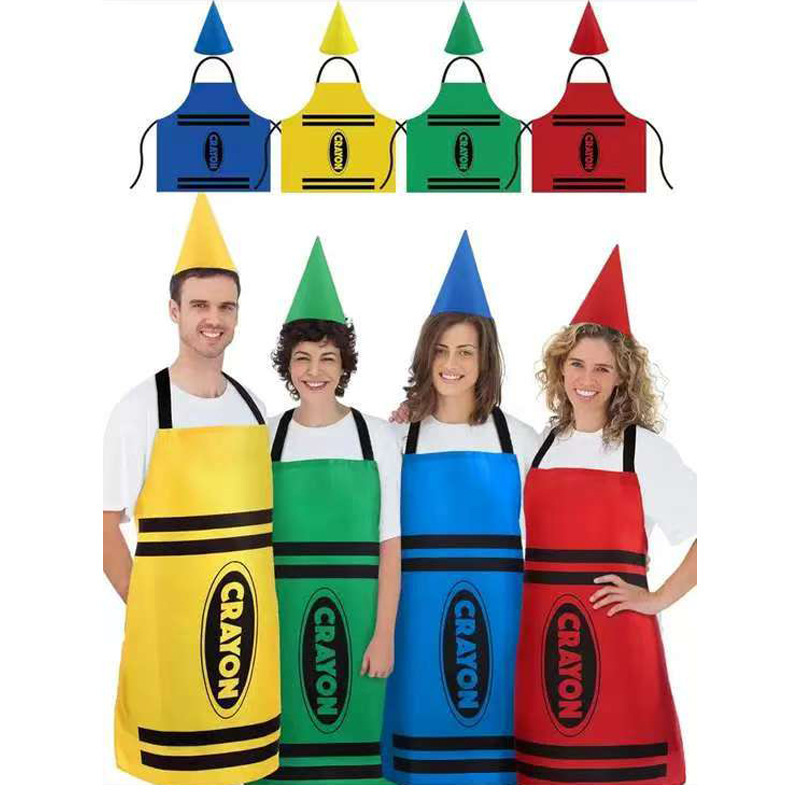 Colorful Crayon Themed Gnome S - огляд і ціна Party Hat Cone