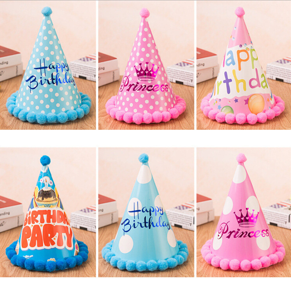 12Pcs Birthday Party Hats Colo - огляд і ціна Party Hat Cone