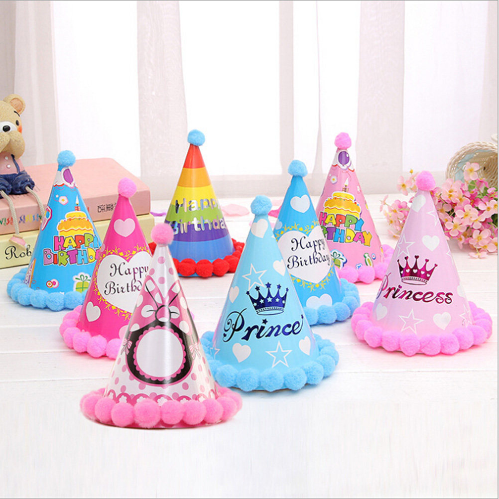 12Pcs Birthday Party Hats Colo - огляд і ціна Party Hat Cone
