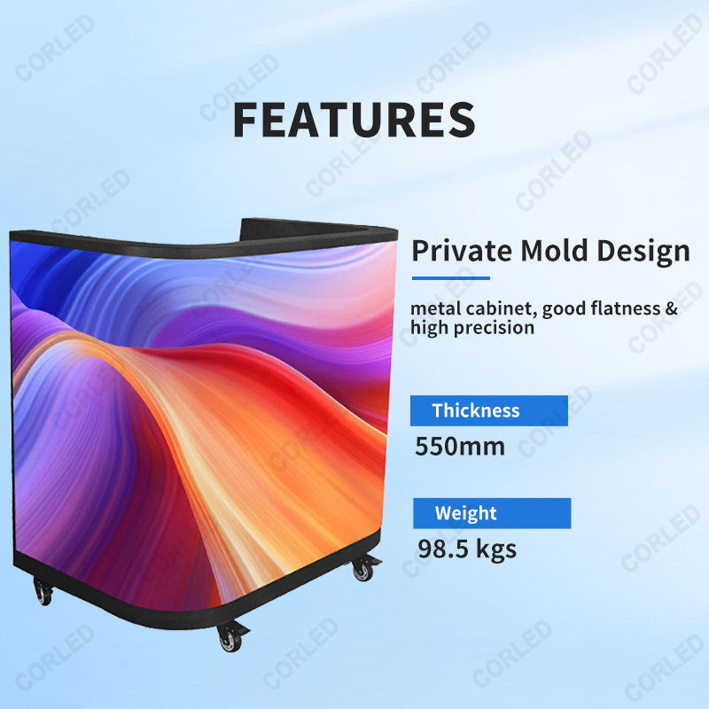Portable Full Color LED DJ Boo - огляд і ціна Event Party Dj