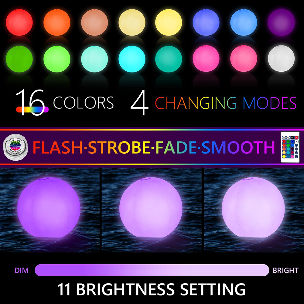 Inflatable Pool Beach Ball Lum - огляд і ціна Led Balloon Light