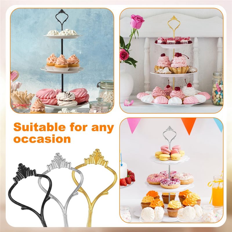 ABVC Hardware Kit 12 Sets 3 Ti - огляд і ціна Cupcake Stand Tier