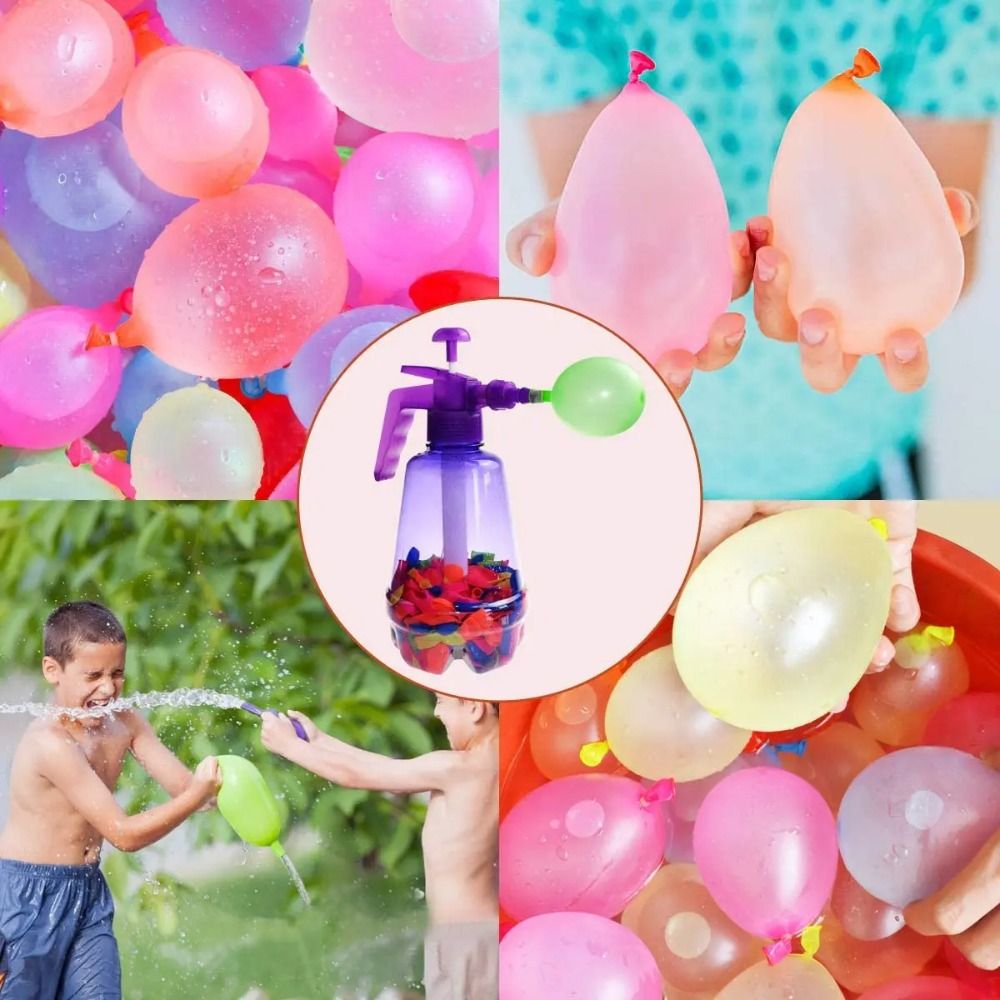 New Portable Air Water Bomb Ba - огляд і ціна Balloon Pump Hand