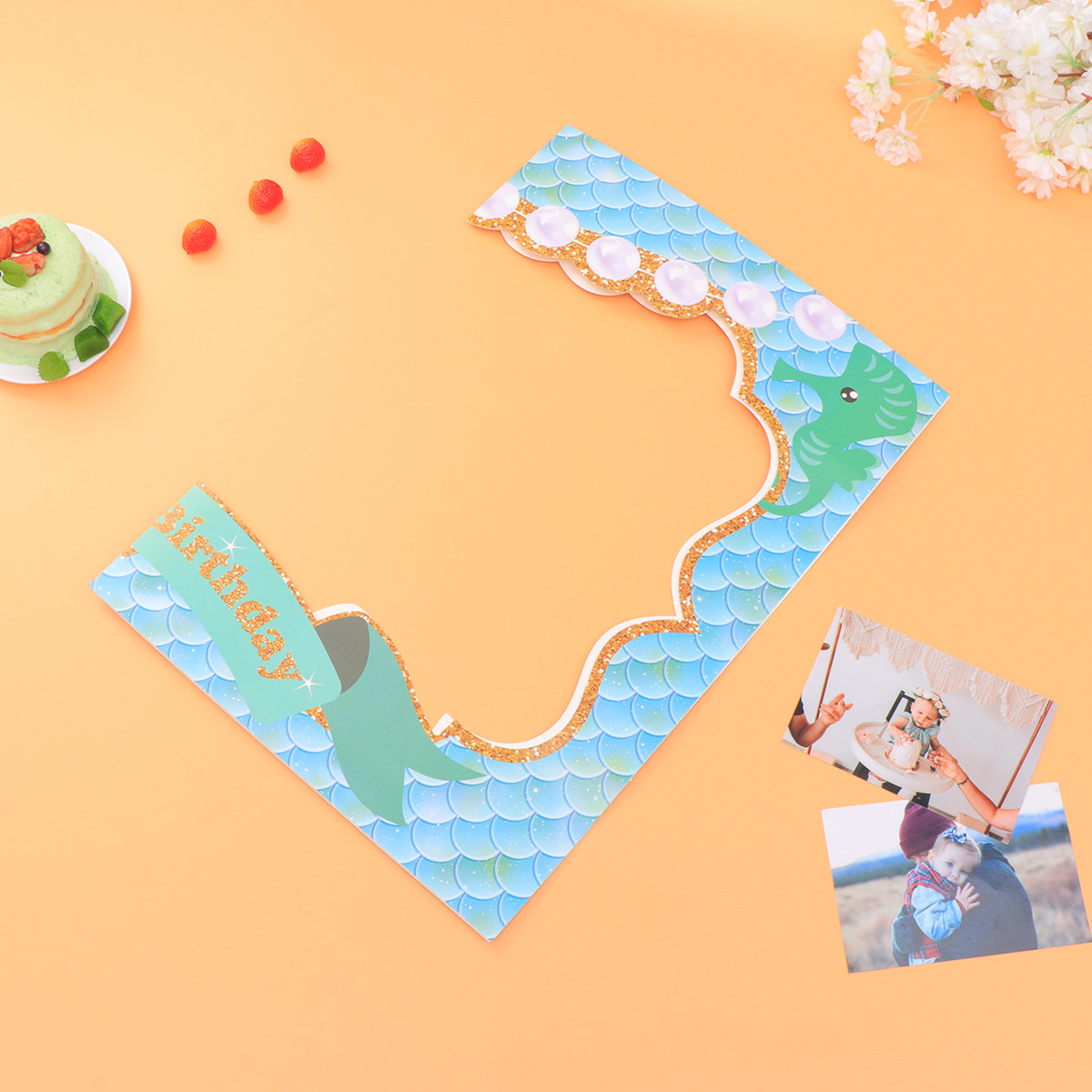 Photo Props Paper Frame Birthd - огляд і ціна Photo Booth Frame
