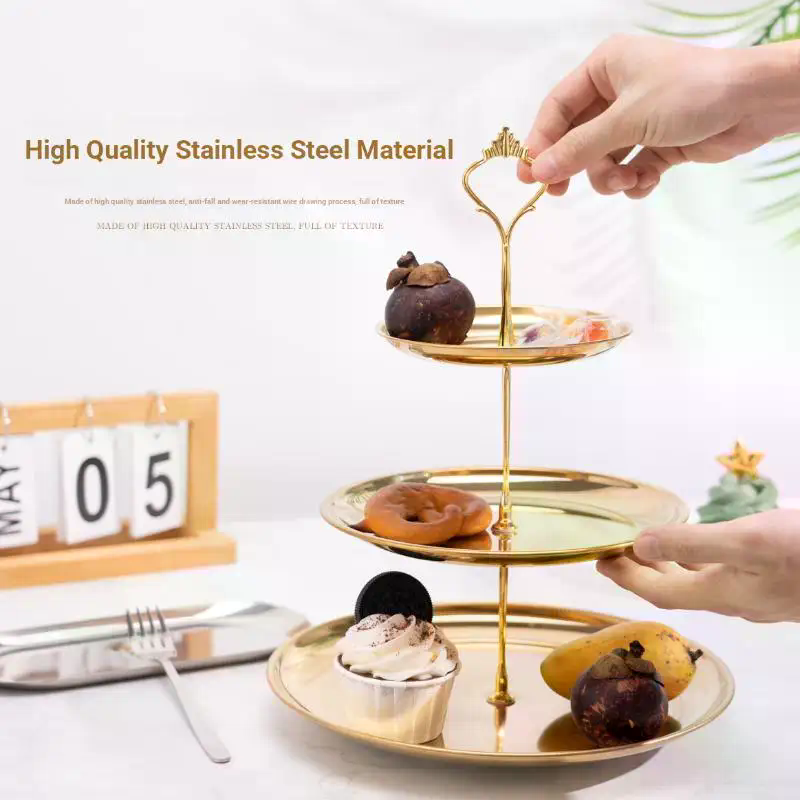 /PFU/Silver 2/3-Tier Cake Stan - огляд і ціна Cupcake Stand Tier