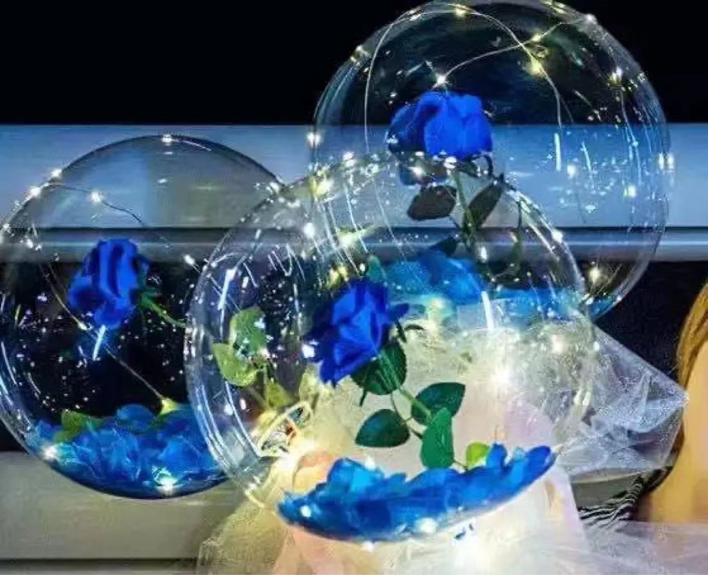 LED Luminous Balloon Rose Bouq - огляд і ціна Led Balloon Light