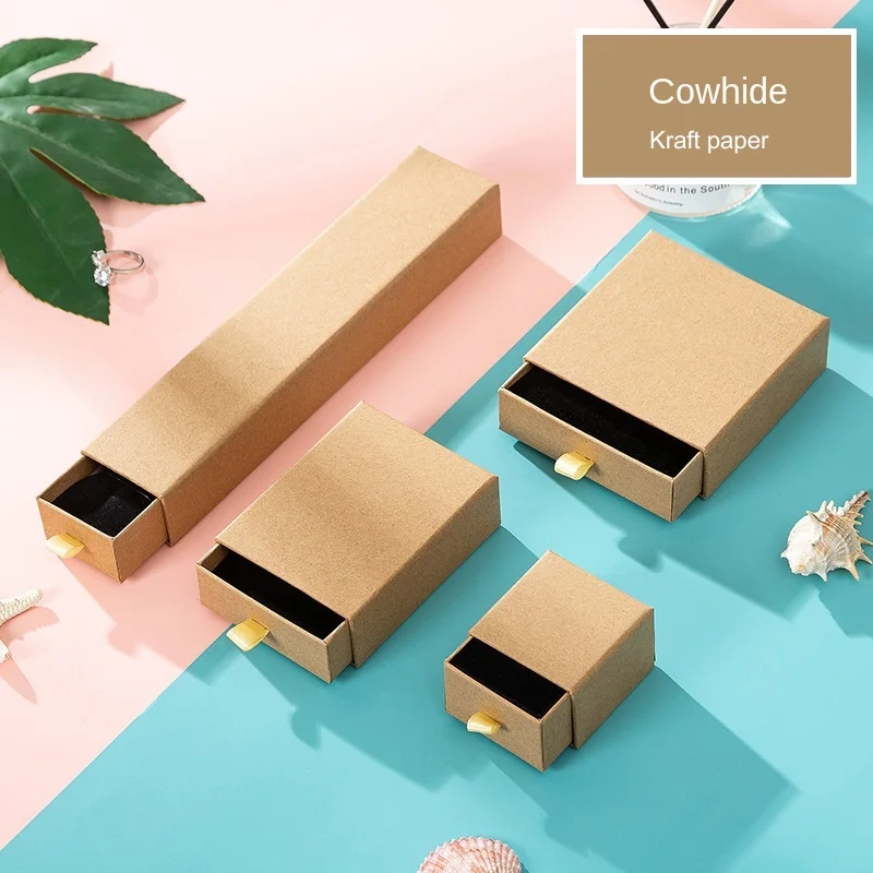 1pc Jewellery Boxs Khaki Cardb - огляд і ціна Event Party Box