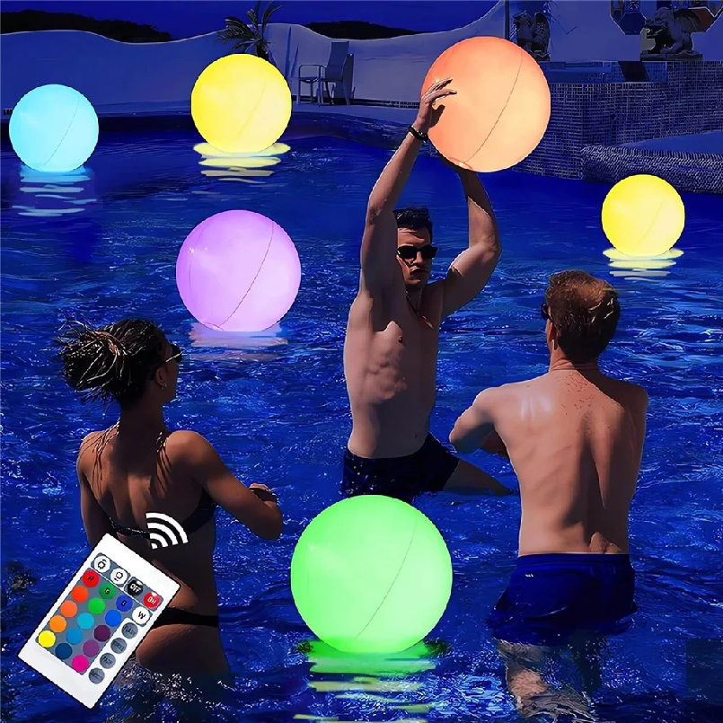 1pc 40CM Solar Powered Floatin - огляд і ціна Led Balloon Light
