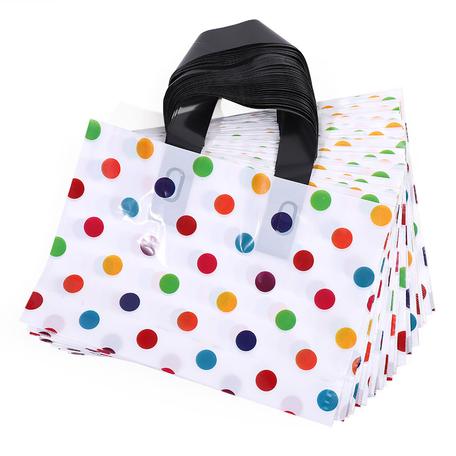 18Pcs Polka Dot Tote Bag Thick - огляд і ціна Party Event Supply Store