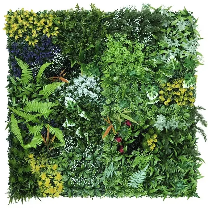 50x50cm 3d Artificial Plant Pa - огляд і ціна Flower Wall Panel